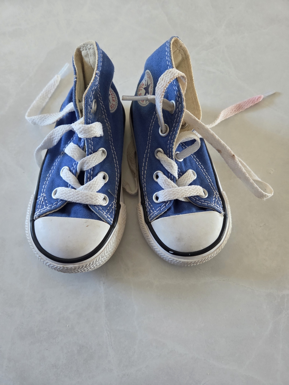 Converse Kids Royal Blue Canvas High-Top Sneakers